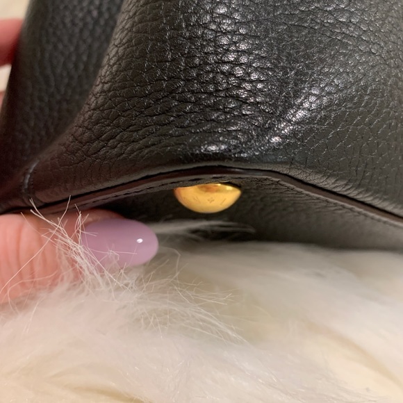 Sold: Louis Vuitton Capucines PM Black GHW Full Set - Picture 8 of 16